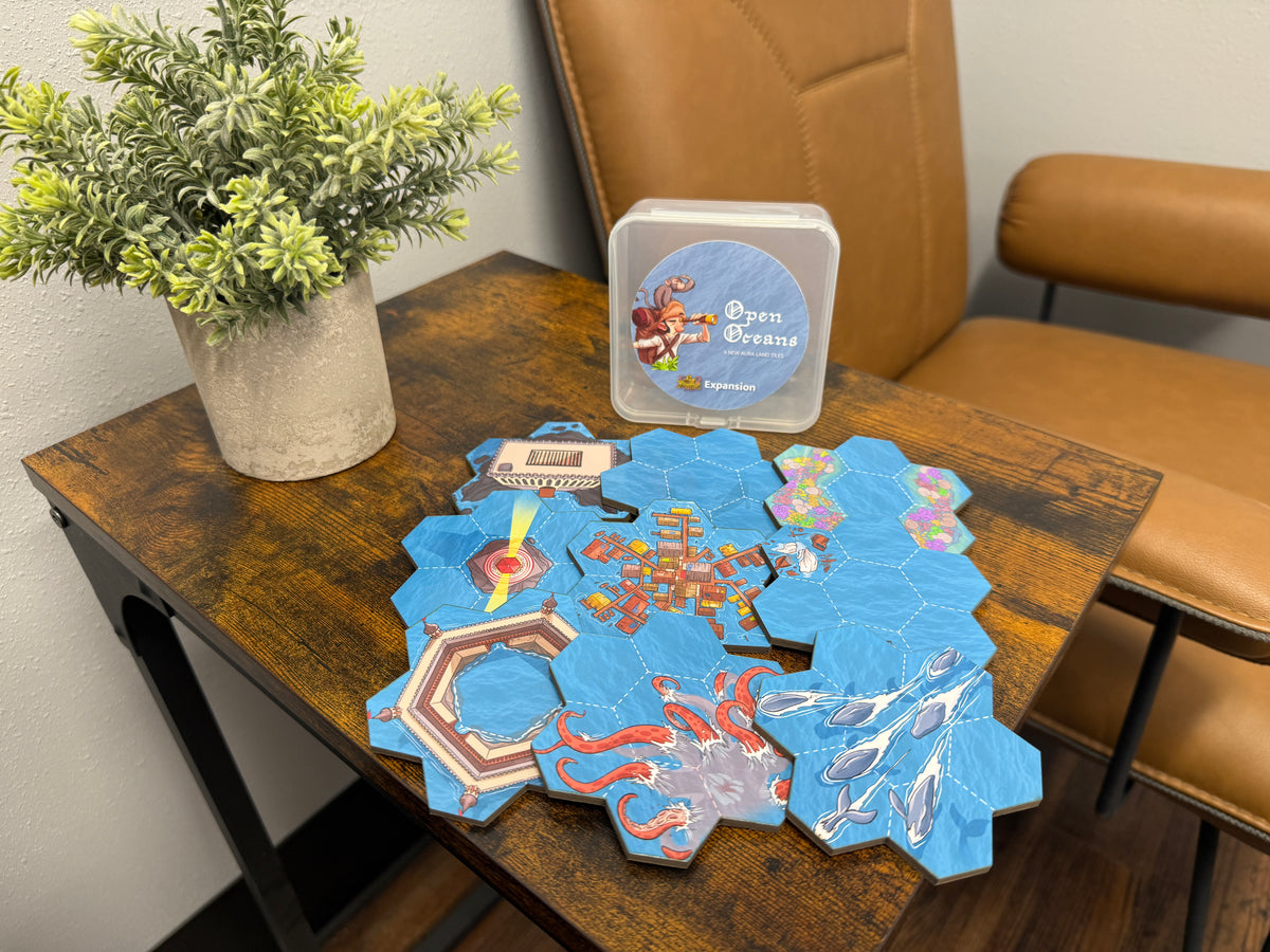 SeaBound Board Game Expansion: Open Oceans Tiles